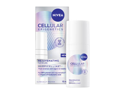 NIVEA® CELLULAR EPIGENETICS JAUNINANTIS SERUMAS SU EPICELLINE® 15 ml