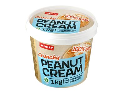 Traškus žemės riešutų kremas RIMI, 1 kg