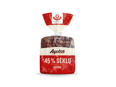 AGOTOS sėklų duona, 350 g