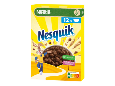 Kakavos skonio dribsniai NESTLE Nesquik, 375g