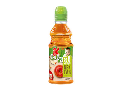 0,3L OBUOLIŲ SULTYS NUO 4 MĖN KUBUŠ BABY
