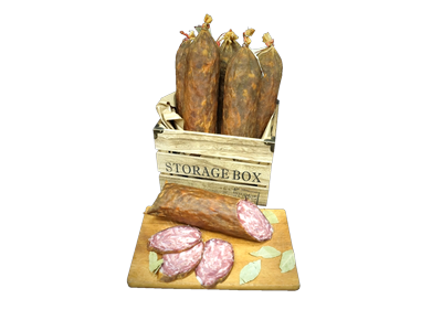 Šaltai rūkyta Kaziuko dešra, MOMBLAN, a.r.,~1 kg