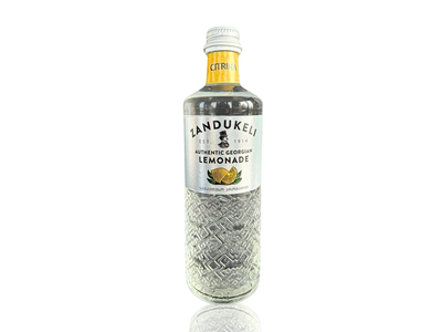 Gazuotas gaivusis gėrimas ZANDUKELI, citrinų skonio, 0,5 l