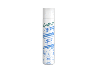 Sausas plaukų šampūnas be kvapiųjų medžiagų BATISTE SENSITIVE SCALP, 200 ml
