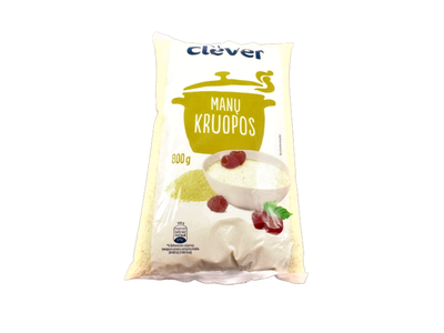 Manų kruopos CLEVER, 800 g