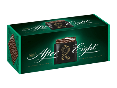 Juodojo šokolado plokštelės AFTER EIGHT, 200 g