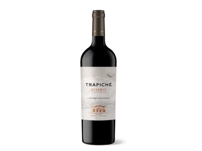Raudonasis sausas vynas TRAPICHE RESERVE CABERNET SAUVIGNON (13,5%), 0,75 l