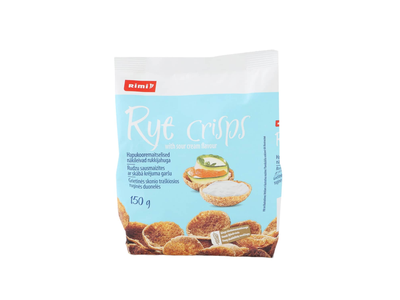 Grietinės skon. trašk. rugin. duonelės, 150g