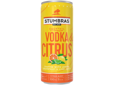 STUMBRAS Vodka&Citrus 0,33 l