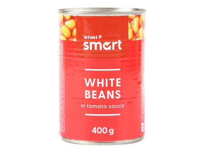 Kons. pupelės RIMI SMART pom. padaže, 400 g