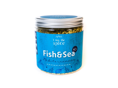 Prieskonių mišinys I AM THE SPICE, Fish&Seafood, 350g
