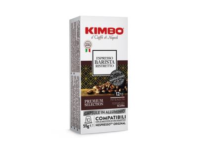 Kavos kapsulės KIMBO, Espresso Ristretto, 10x 5,5g