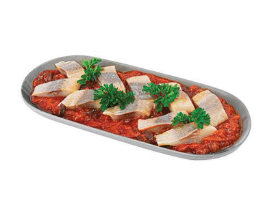 Silkės su saldžiarūgščiu padažu, 1 kg