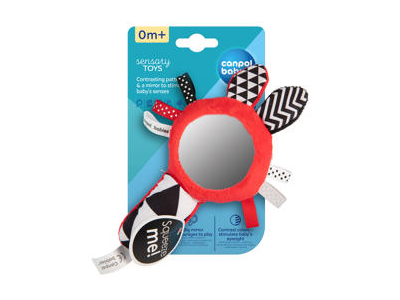 Minkštas žaislas CANPOL BABIES SENSORY TOYS su garsu, 0+, 1 vnt.