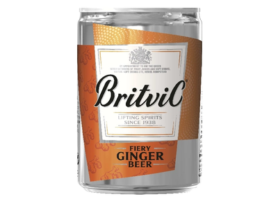 Gaivusis gėrimas BRITVIC Ginger ale, 150ml,