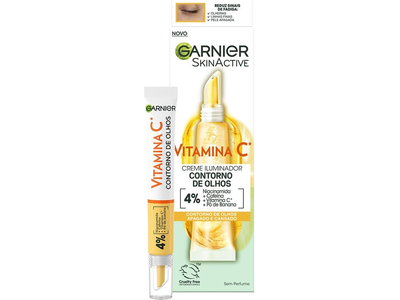 Paakių kremas Garnier SkinActive Vitamin C, 15 ml
