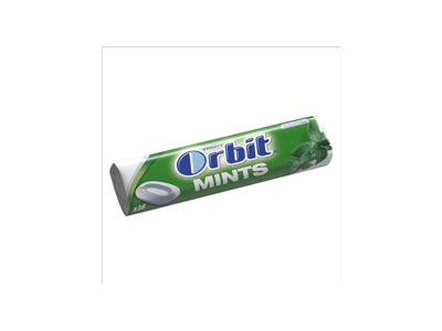 Mėtinės pastilės ORBIT SPEARMINT, 28 g