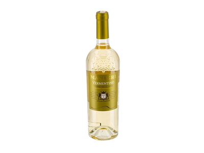 Baltasis pusiau sausas vynas MANIERI VERMENTINO 12,5%, 0,75 l