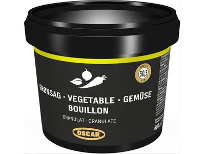 Daržovių sultinio milteliai OSCAR, 600 g