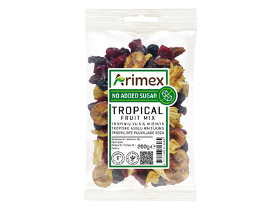 Mišinys su tropiniais vaisiais ARIMEX, 200g