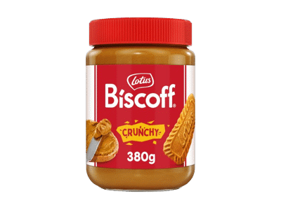 Traškus tepamasis kremas LOTUS BISCOFF, 380 g
