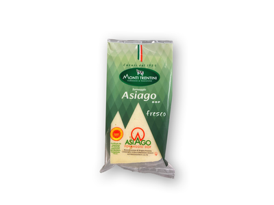 Puskietis sūris ASIAGO Fresco pressato, RSM 44%, 200 g