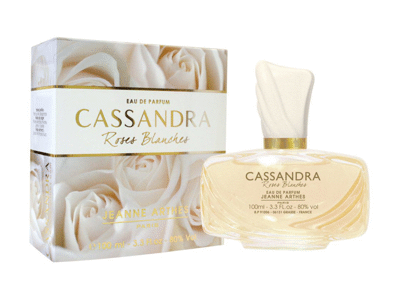 Mot.parfumuotas vanduo JEANNE ARTHES CASSANDRA ROSE BLANCHES, 100 ml