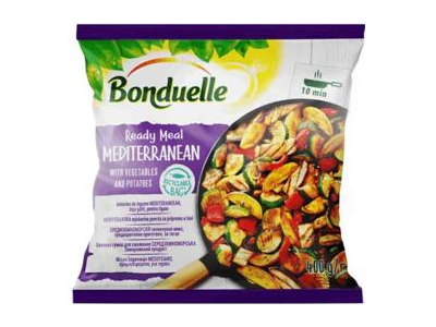 Kepti paruoštas daržovių mišinys MEDITEREAN BONDUELLE, 400 g