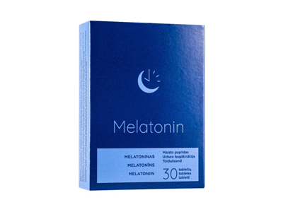 Maisto papildas MELATONIN, 30 vnt.