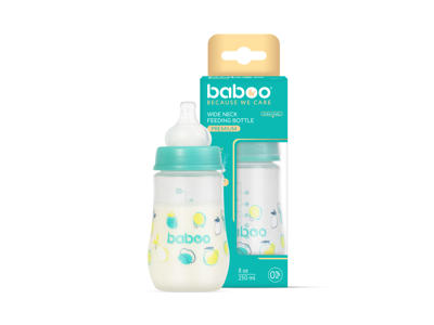 BABOO® antikolinis maitinimo buteliukas, 250 ml, 3+ mėn