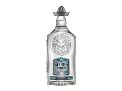 Tekila Sierra Antiguo Plata, 100% Agave, 40%, 0.7 l