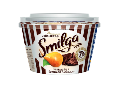 Jogurtas vyšn., šok. gab. SMILGA, 4,5%, 200g