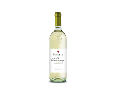 Vynas POESIE Chardonnay, 12%, 0,75 l