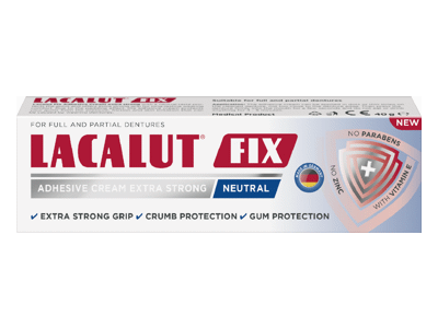 LACALT FIX NEUTRAL lipnus protezų kremas