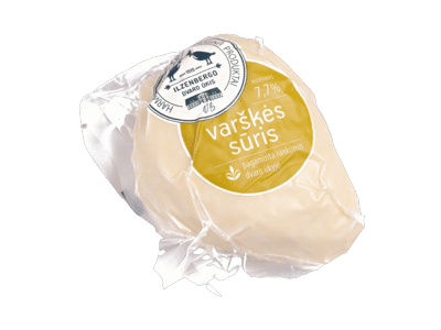Varškės sūris, ILZENBERGO DVARAS, 7,7% rieb. 250 g