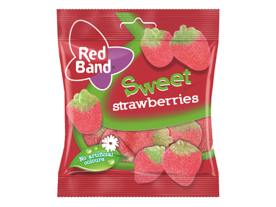 Guminukai RED BAND Sweet Strawberries, 100 g