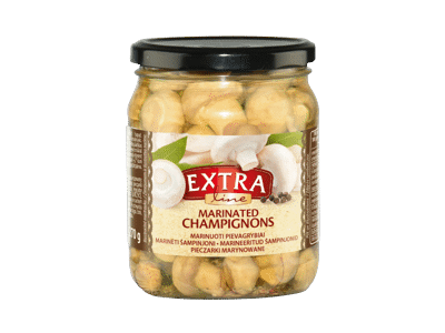 Marinuoti pievagrybiai EXTRA LINE, 500 g