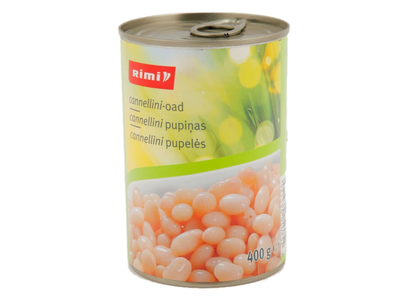 Pupelės RIMI CANNELLINI, 400 g / 240 g