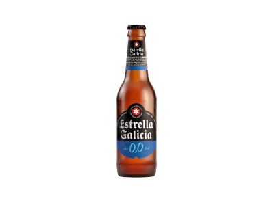 Nealkoholinis alus ESTRELLA GALICIA, 0.33 l