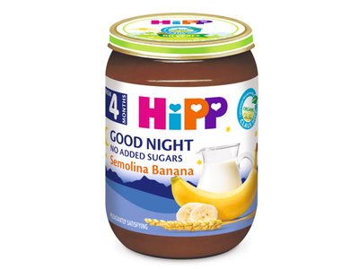 Ekol. pieniška košė su banan. HIPP BIO, 190 g