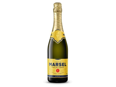 Fermentuotas gėrimas MARSEL Muscat, 8%, 0,75 l