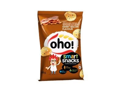 Traškučiai OHO!, bekono skonio, 60 g