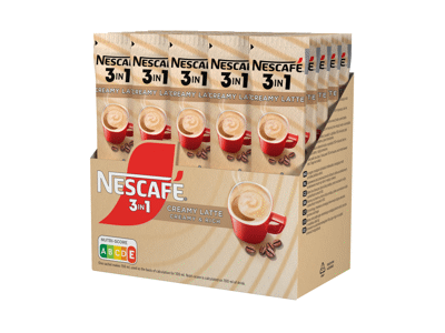 Tirpiosios kavos gėrimas NESCAFE 3IN1 CREAMY LATTE, 420 g