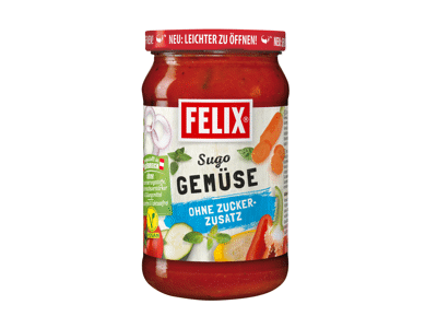 Makaronų padažas FELIX su daržovėmis, 360 g