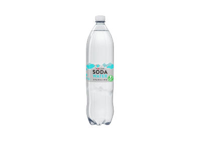Gazuotas stalo vanduo SODA WATER, 1.5 l