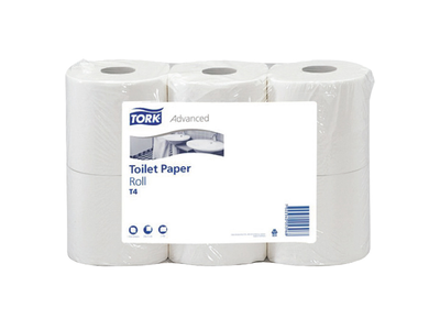 Tualetinis popierius TORK T4 Low Weight, 2 sl., 8 vnt, 28,5 m, 110237