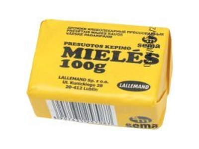 Mielės SEMA, presuotos, 100 g