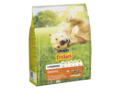 Sausas visavertis pašaras šunims FRISKIES Balance Dog su vištiena 3kg