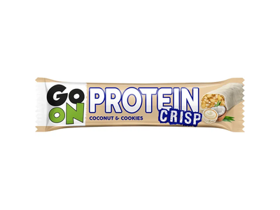 Proteino batonėlis GO ON PROTEIN CRISP COCONUT COOKIES, 45 g