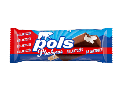 Plombyriniai ledai POLS, be laktozės, 75 g